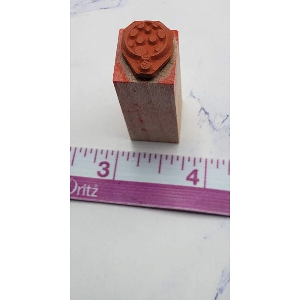 Hero Arts Little Ornaments Set Of 4 Wooden Rubber Stamps LL879